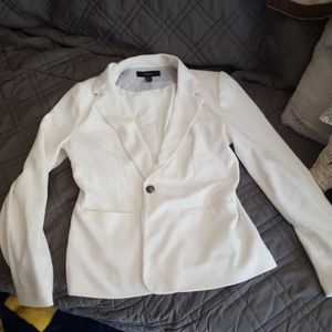 White blazer